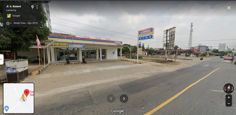 190 m ke Mini Market Indomaret